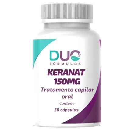 Keranat 150mg – Suplemento para Crescimento Capilar | Reduz Queda, Fortalece e Dá Brilho aos Cabelos