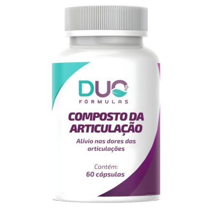 Composto para Articulações – Colágeno Tipo 2 + Magnésio + Vitamina D + K2-MK7 – Fortalece Ossos e Alivia Dores – 60 Cápsulas
