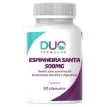 Espinheira Santa 500mg – 60 Cápsulas Naturais para Digestão Saudável e Bem-Estar